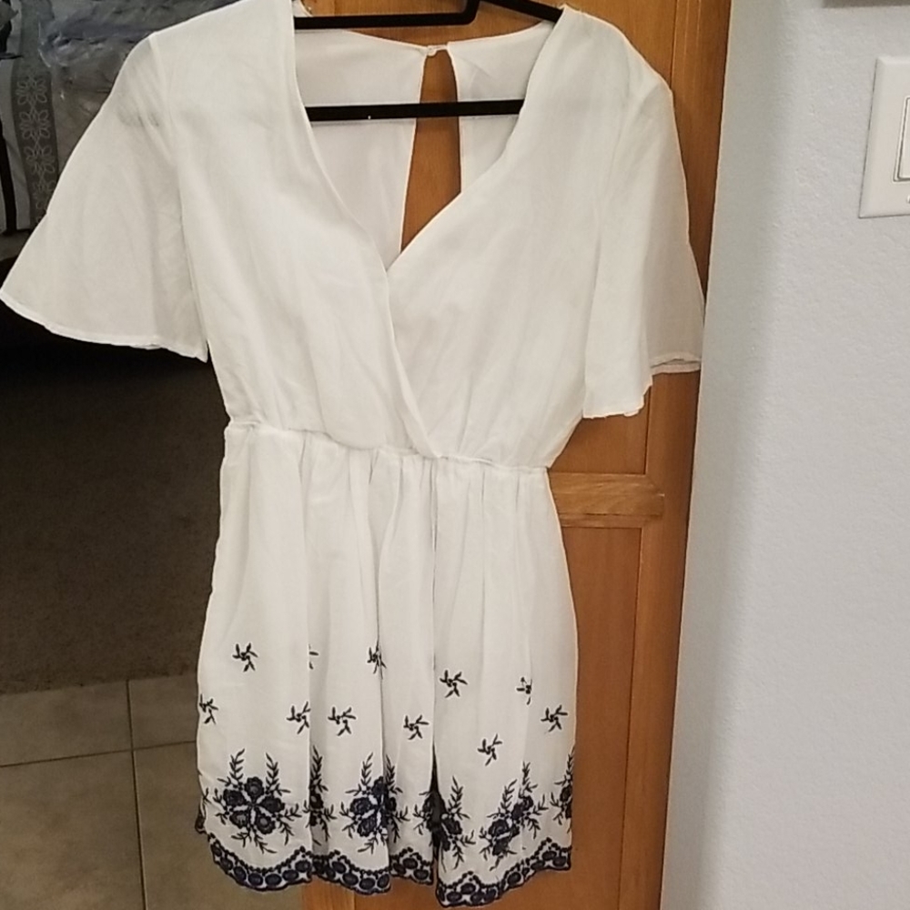 White dress